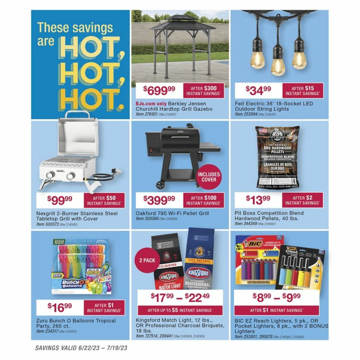 Weekly ad BJ's 06/22/2023 - 07/04/2023