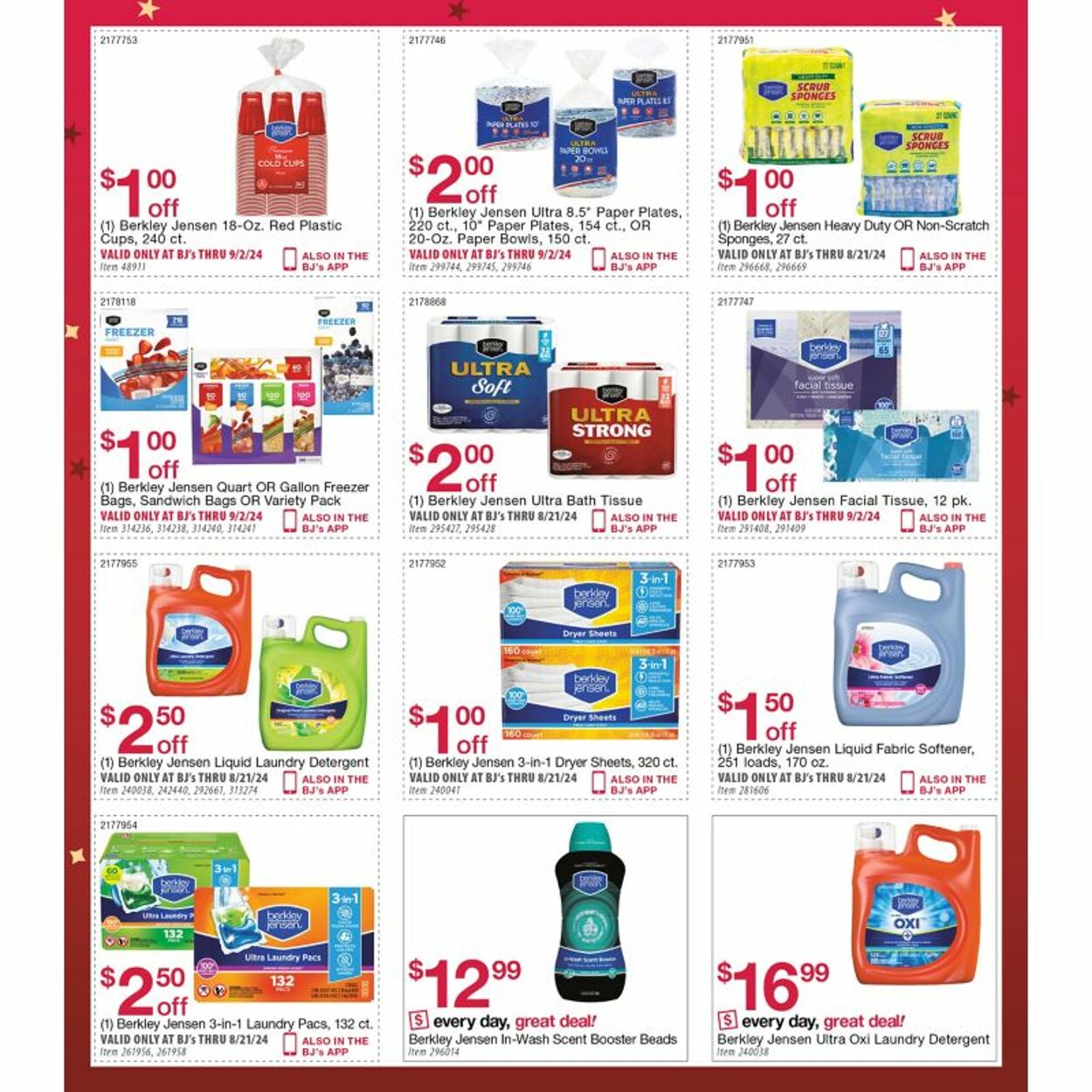 Weekly ad BJ's 07/30/2024 - 09/02/2024