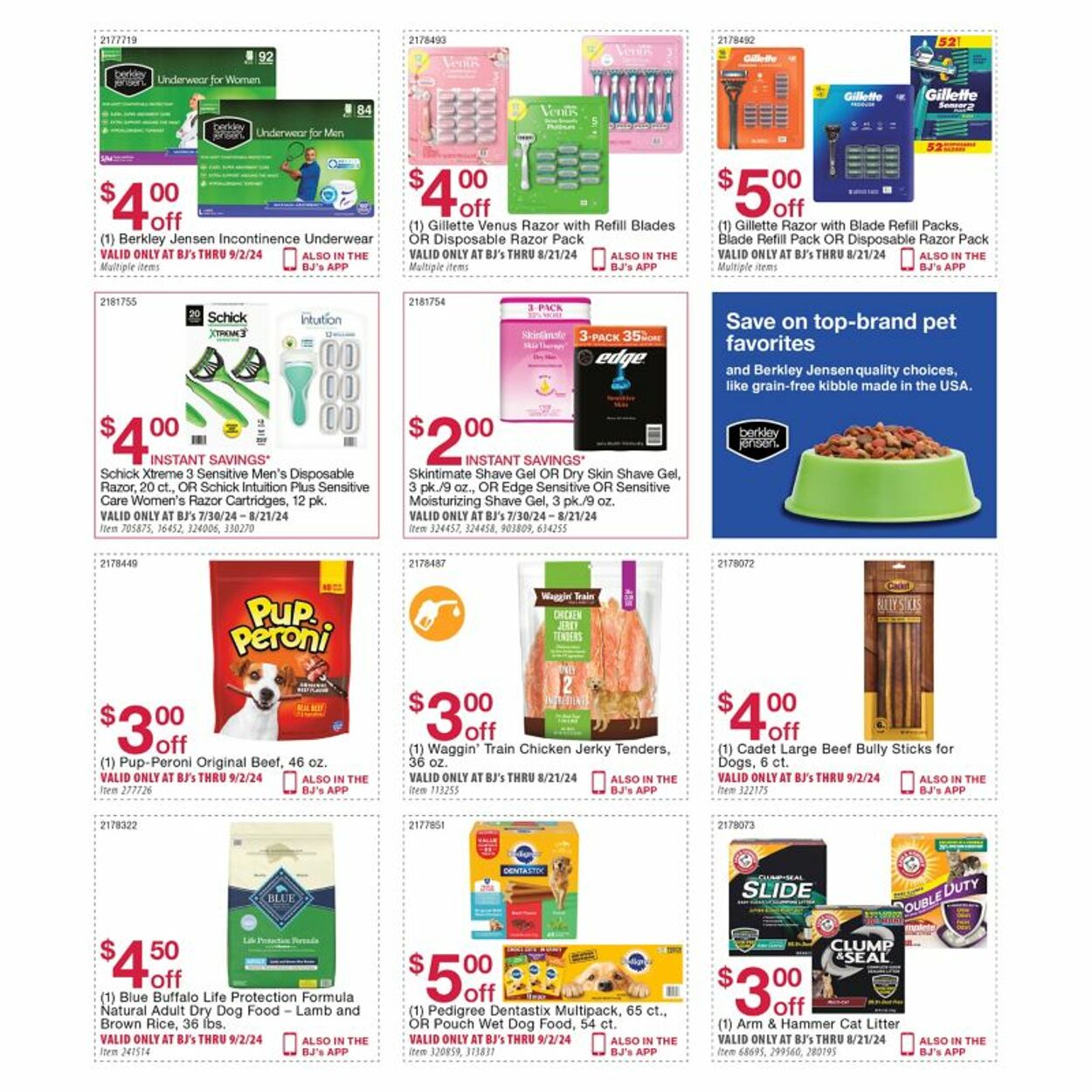 Weekly ad BJ's 07/30/2024 - 09/02/2024