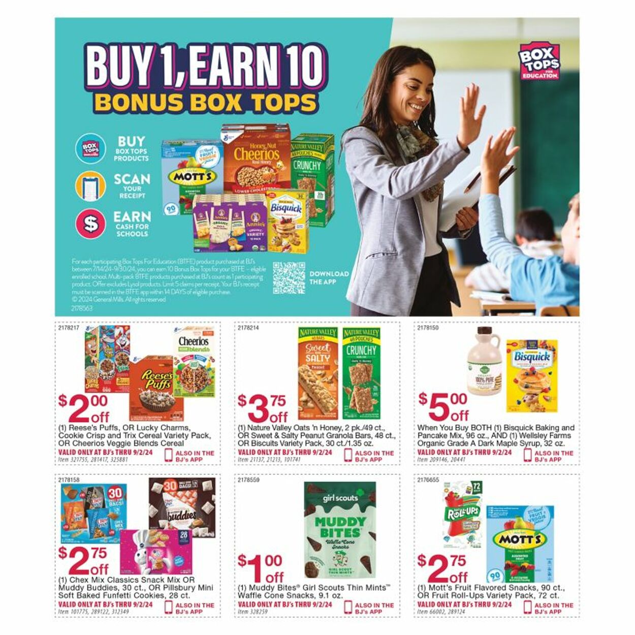 Weekly ad BJ's 07/30/2024 - 09/02/2024