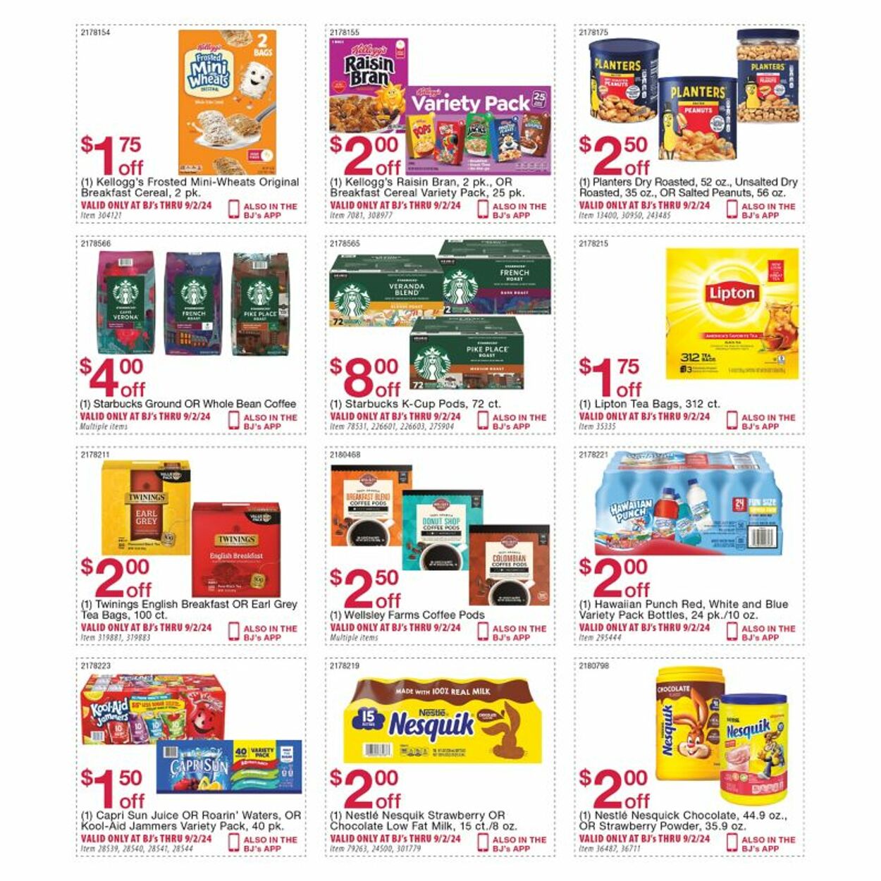 Weekly ad BJ's 07/30/2024 - 09/02/2024