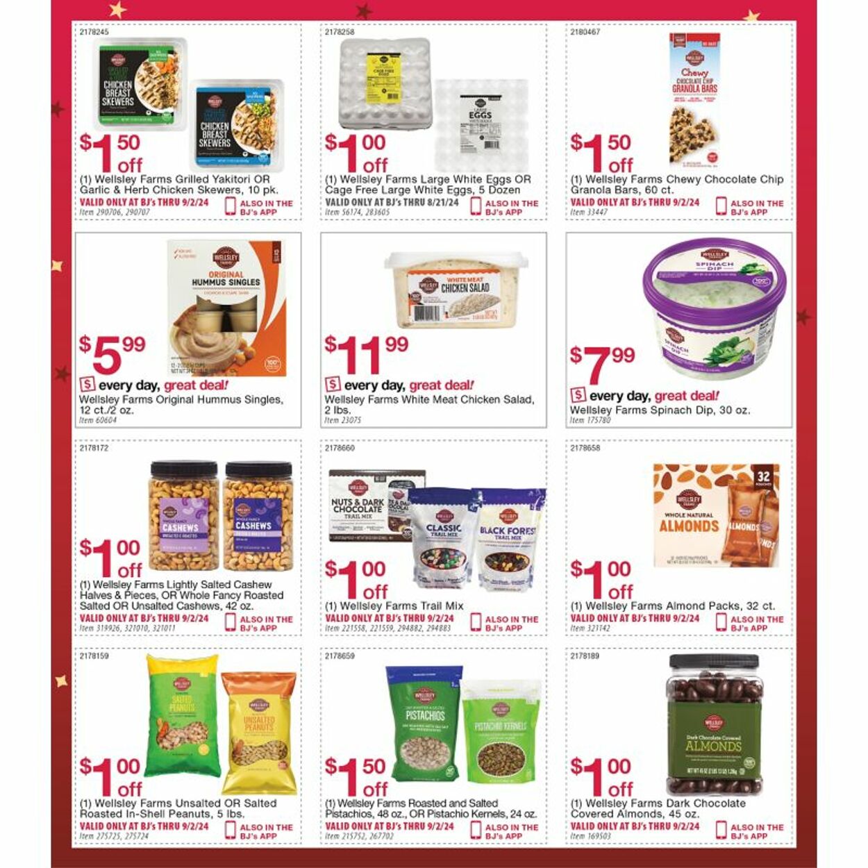 Weekly ad BJ's 07/30/2024 - 09/02/2024