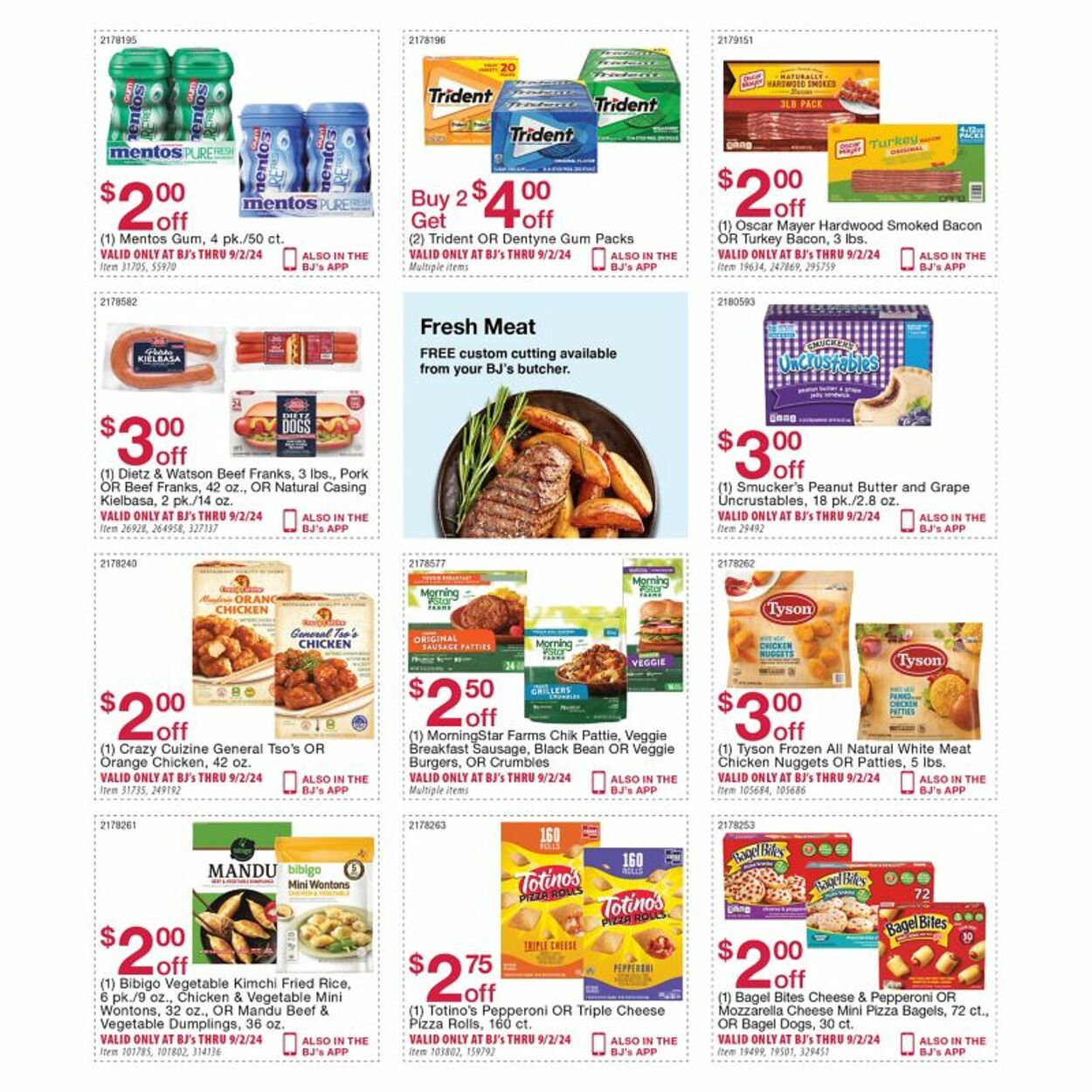 Weekly ad BJ's 07/30/2024 - 09/02/2024