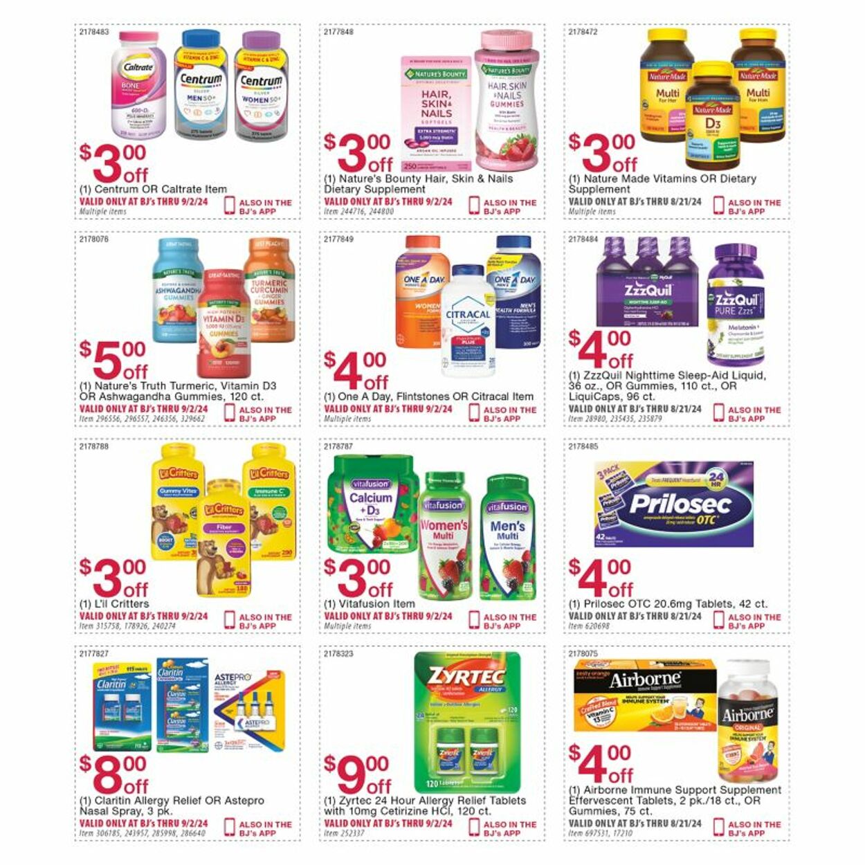 Weekly ad BJ's 07/30/2024 - 09/02/2024