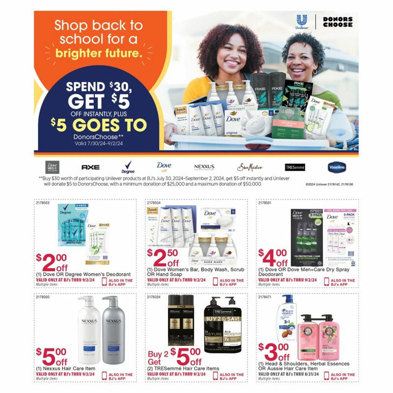 Weekly ad BJ's 07/30/2024 - 09/02/2024