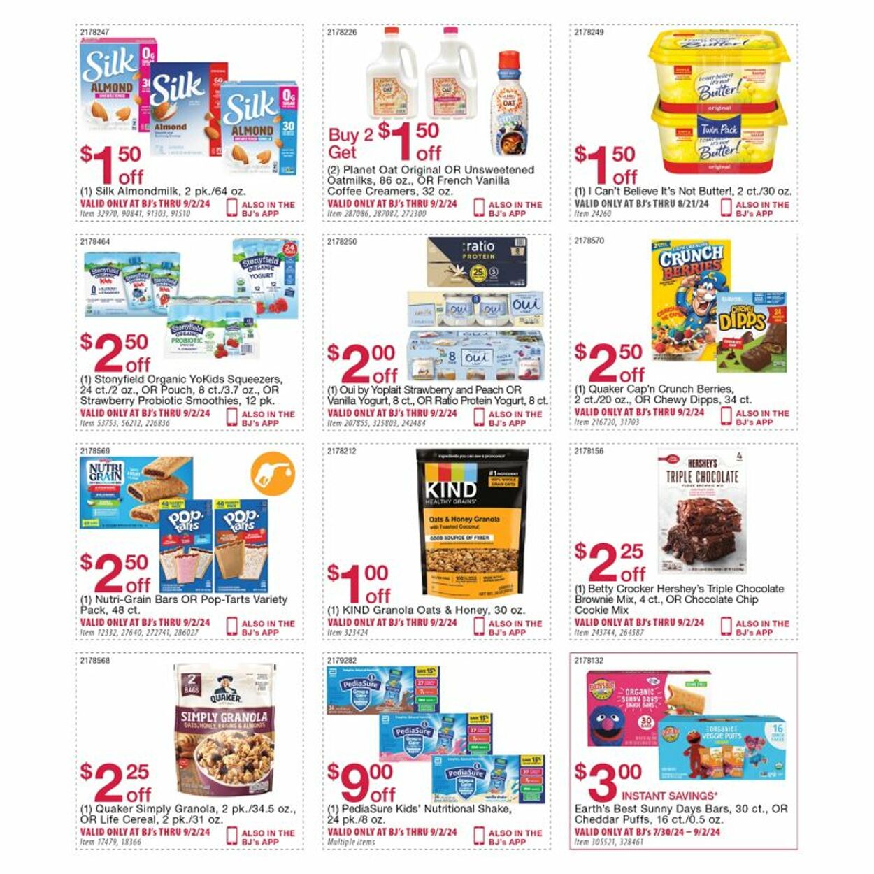 Weekly ad BJ's 07/30/2024 - 09/02/2024