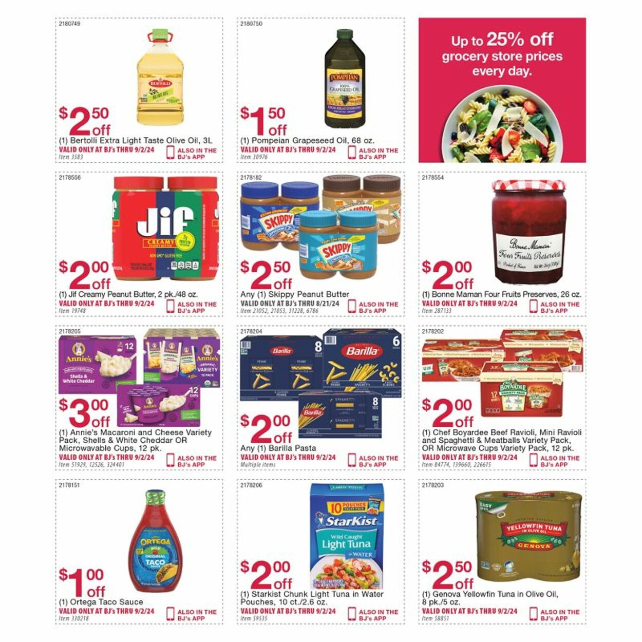 Weekly ad BJ's 07/30/2024 - 09/02/2024