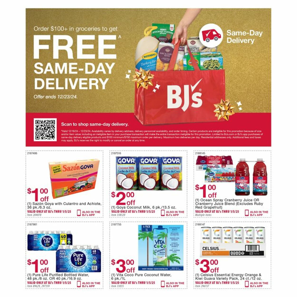 Weekly ad BJ's 12/04/2024 - 12/25/2024