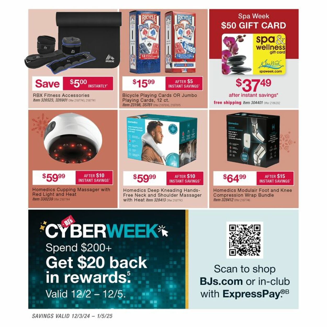 Weekly ad BJ's 12/04/2024 - 12/25/2024