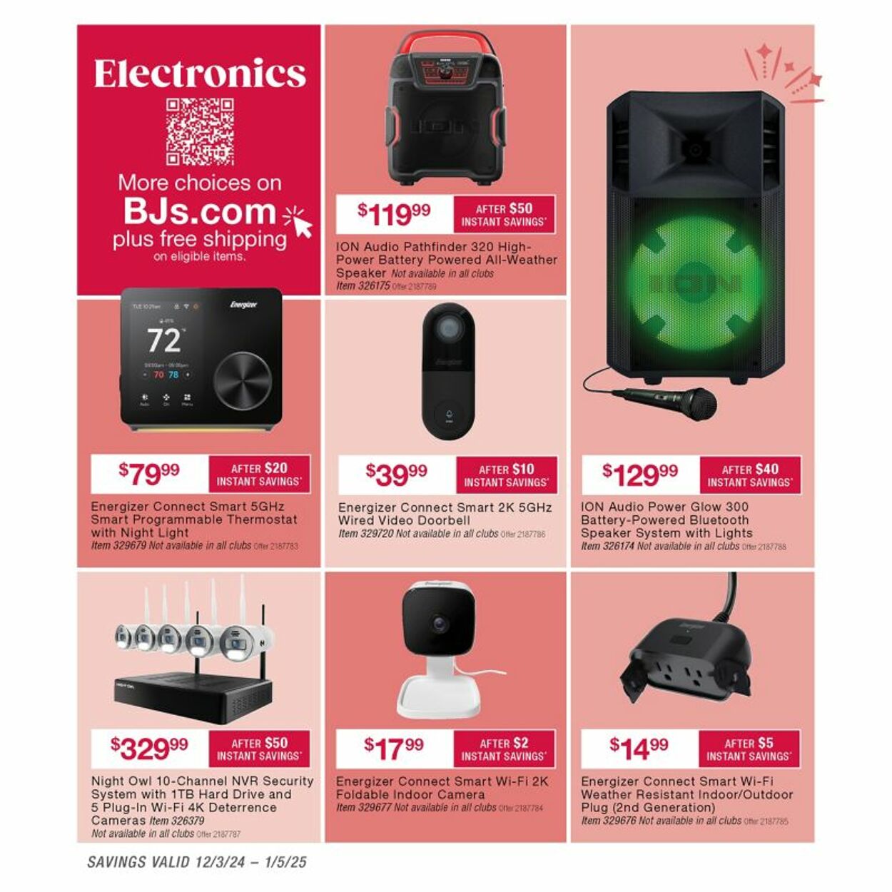 Weekly ad BJ's 12/04/2024 - 12/25/2024