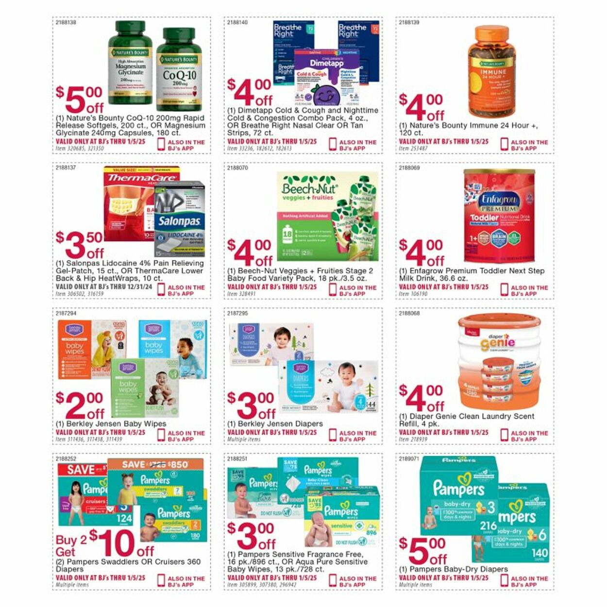 Weekly ad BJ's 12/04/2024 - 12/25/2024