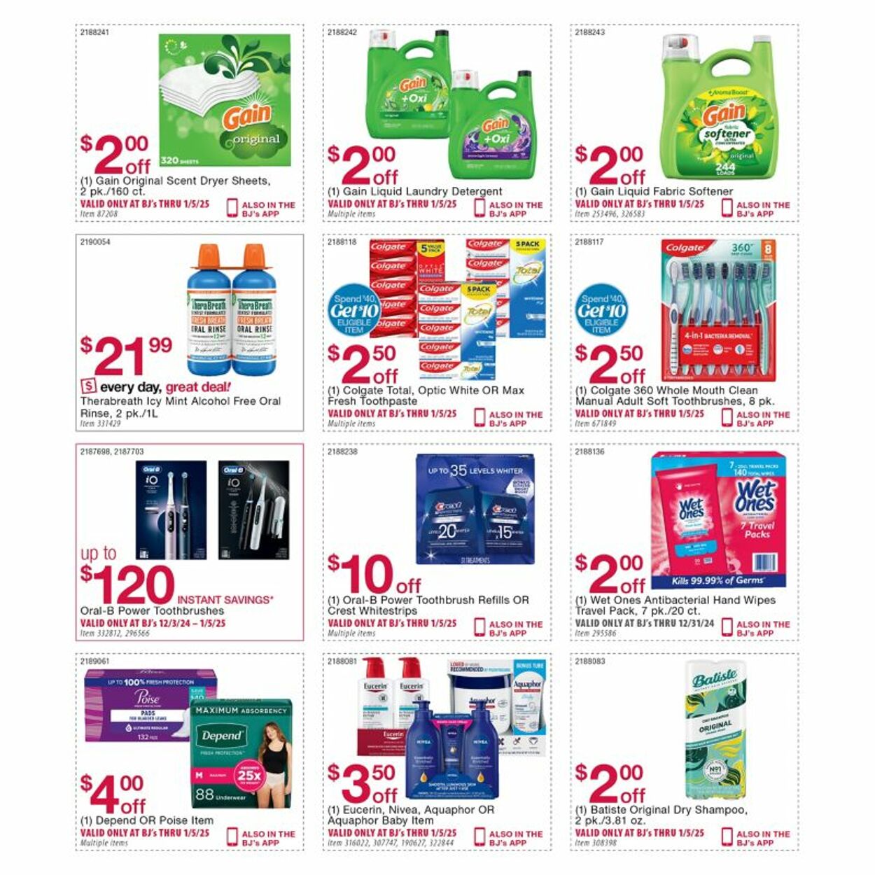 Weekly ad BJ's 12/04/2024 - 12/25/2024