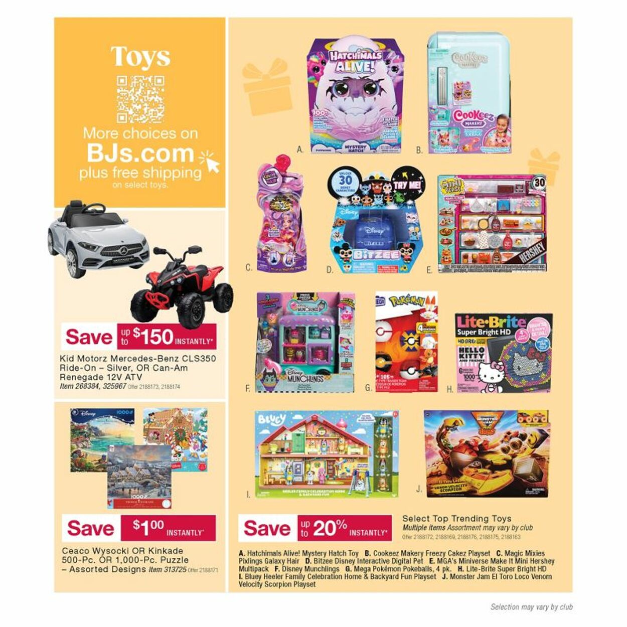 Weekly ad BJ's 12/04/2024 - 12/25/2024