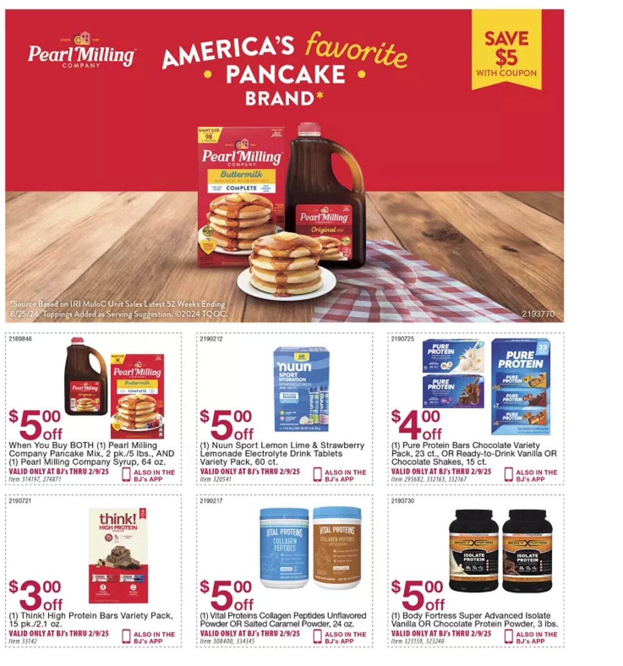 Weekly ad BJ's 01/08/2025 - 02/08/2025