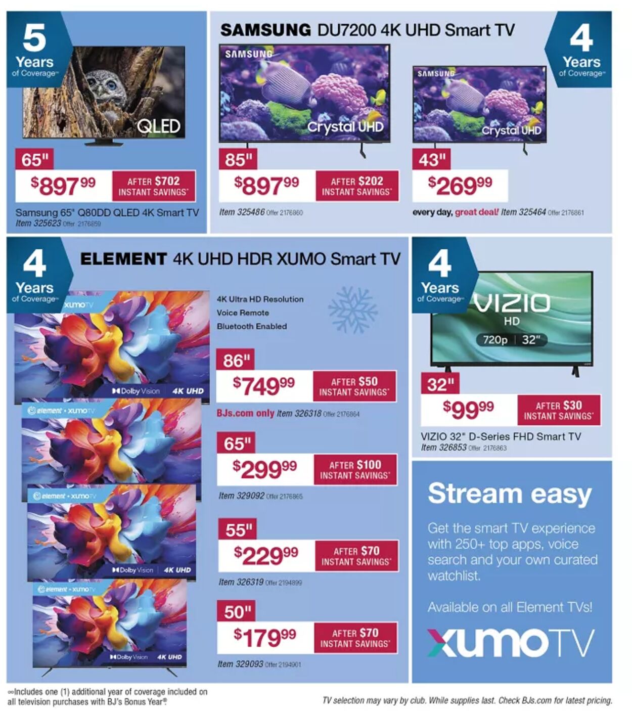 Weekly ad BJ's 01/08/2025 - 02/08/2025