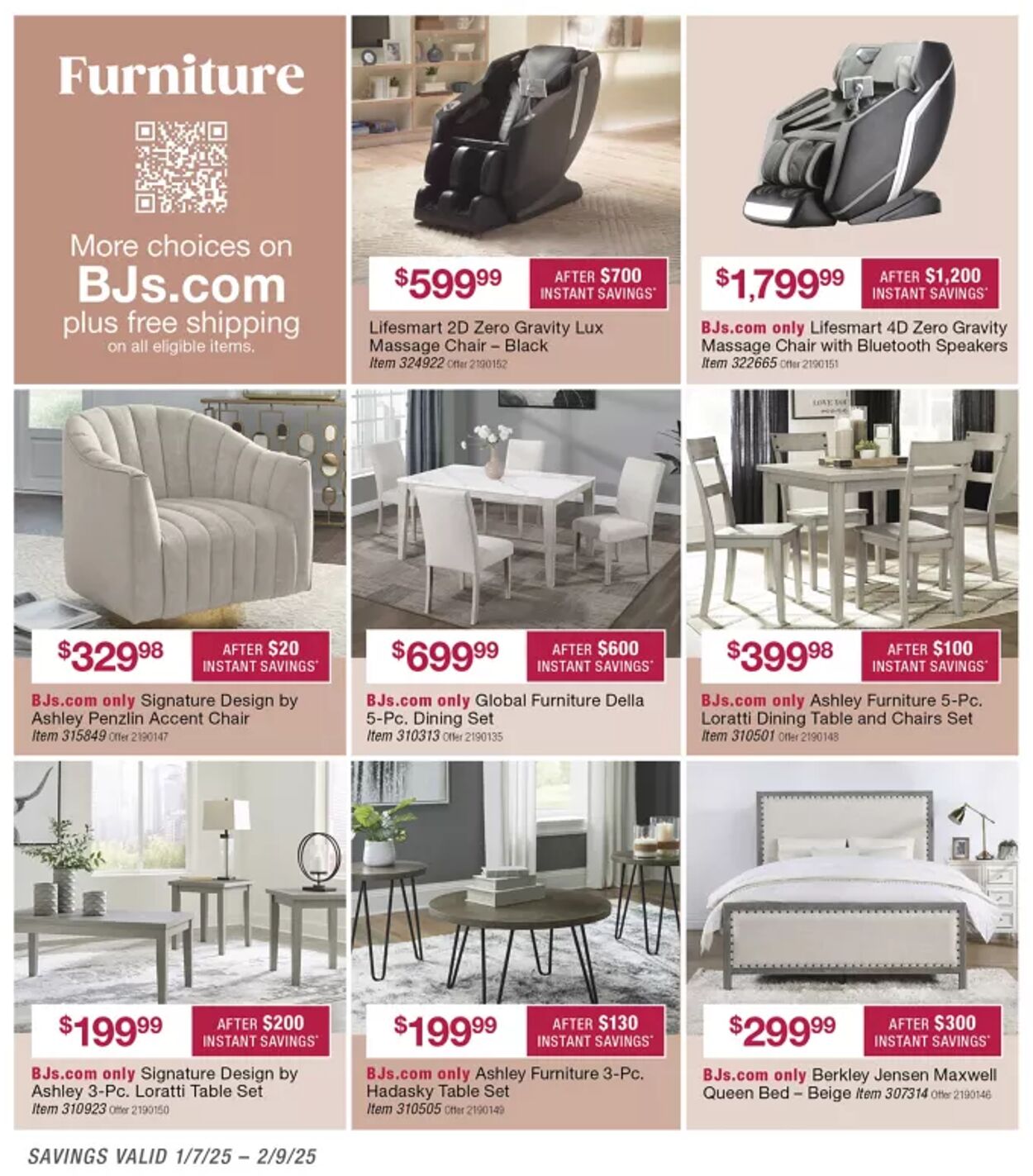 Weekly ad BJ's 01/08/2025 - 02/08/2025