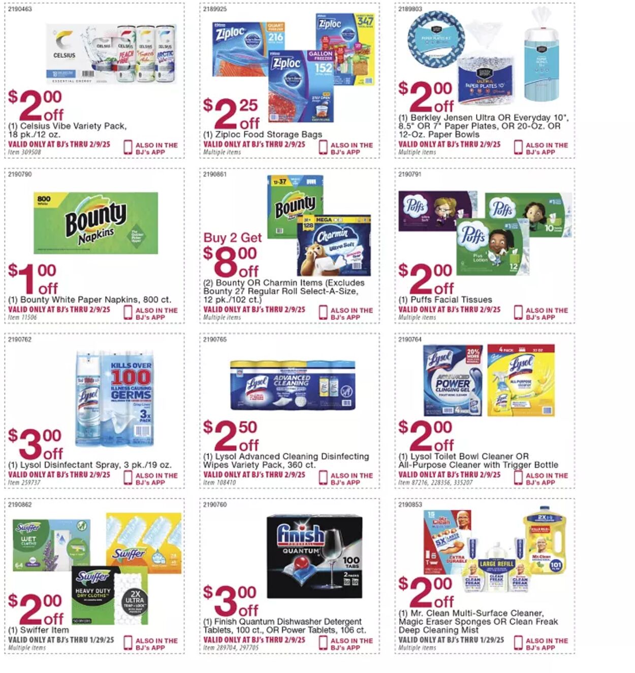 Weekly ad BJ's 01/08/2025 - 02/08/2025