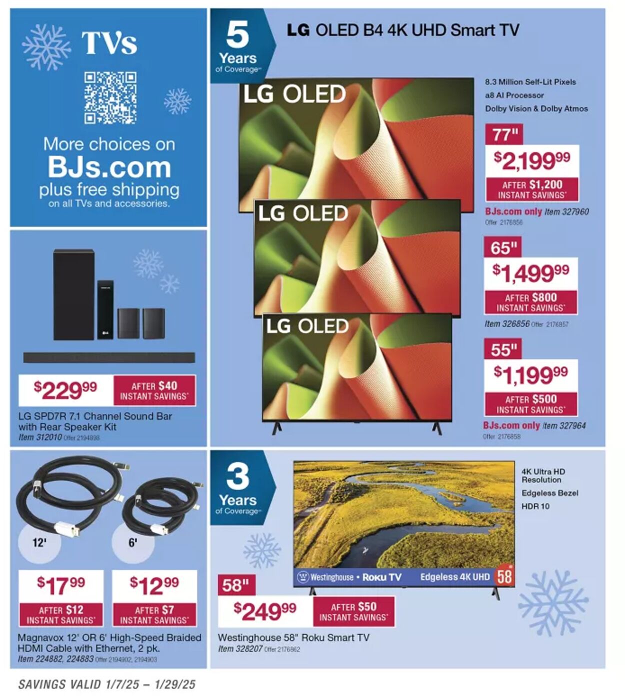 Weekly ad BJ's 01/08/2025 - 02/08/2025