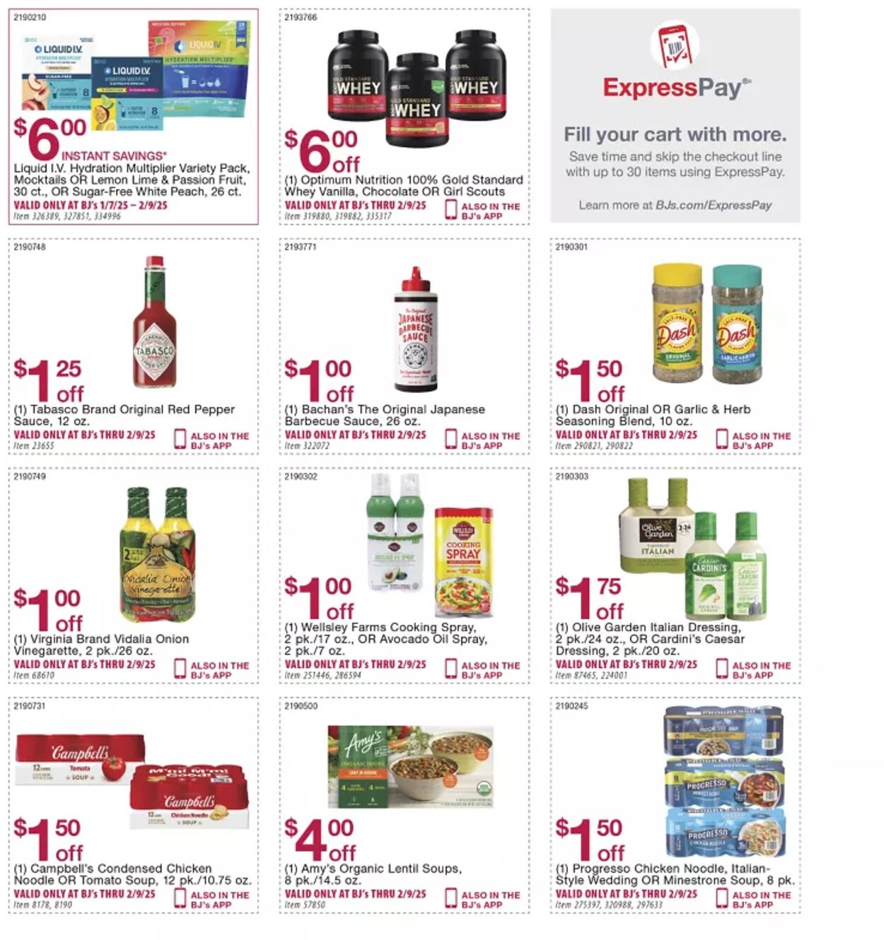 Weekly ad BJ's 01/08/2025 - 02/08/2025