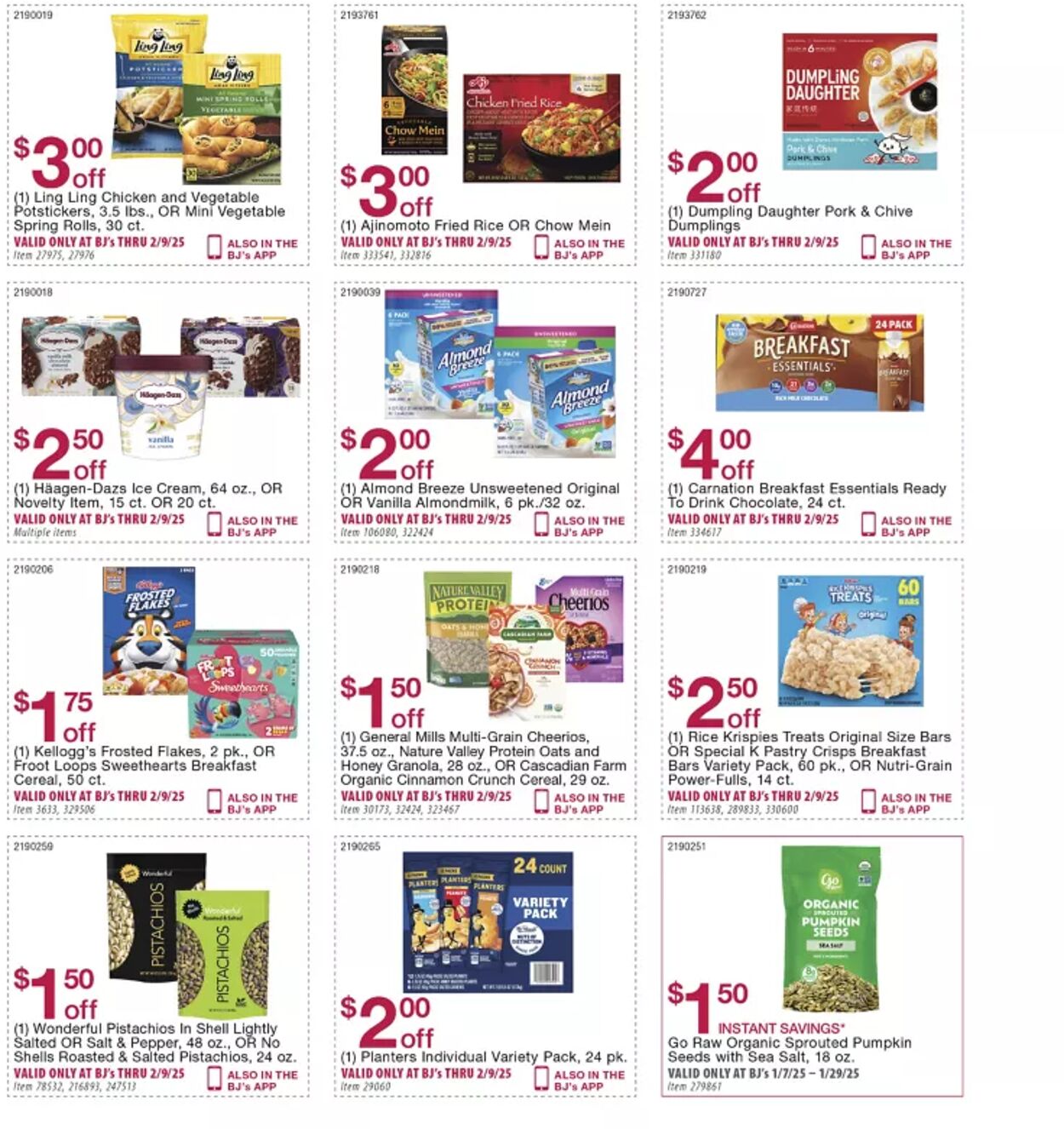 Weekly ad BJ's 01/08/2025 - 02/08/2025