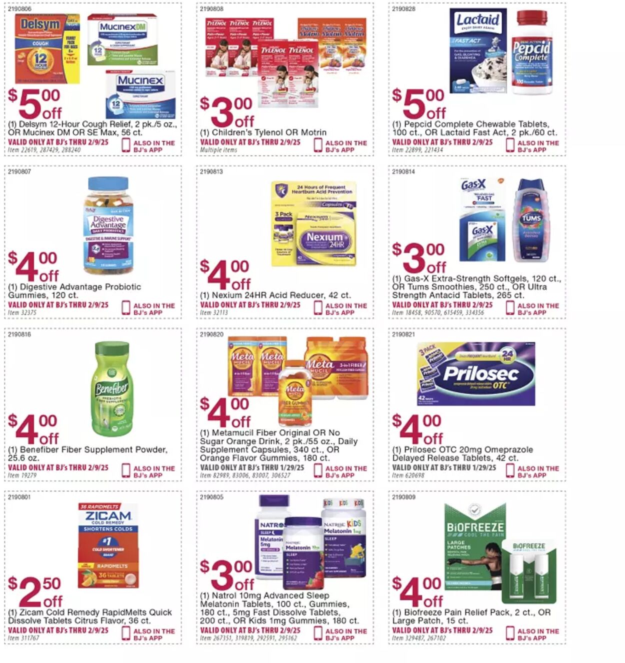 Weekly ad BJ's 01/08/2025 - 02/08/2025