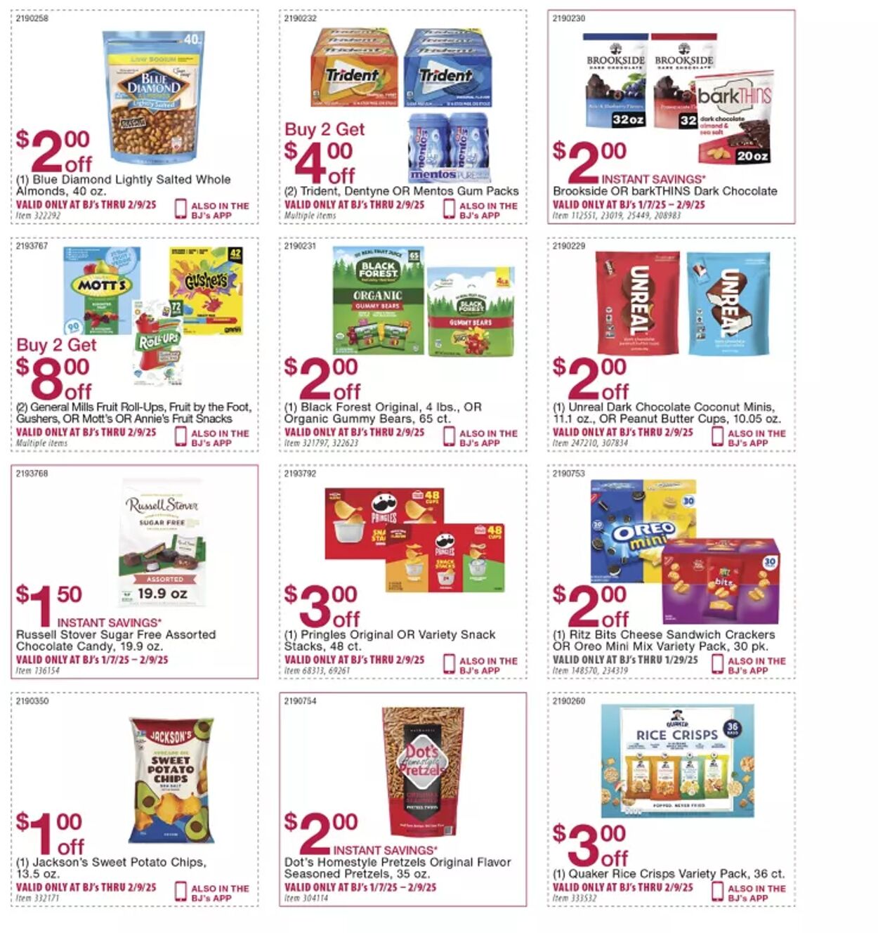 Weekly ad BJ's 01/08/2025 - 02/08/2025