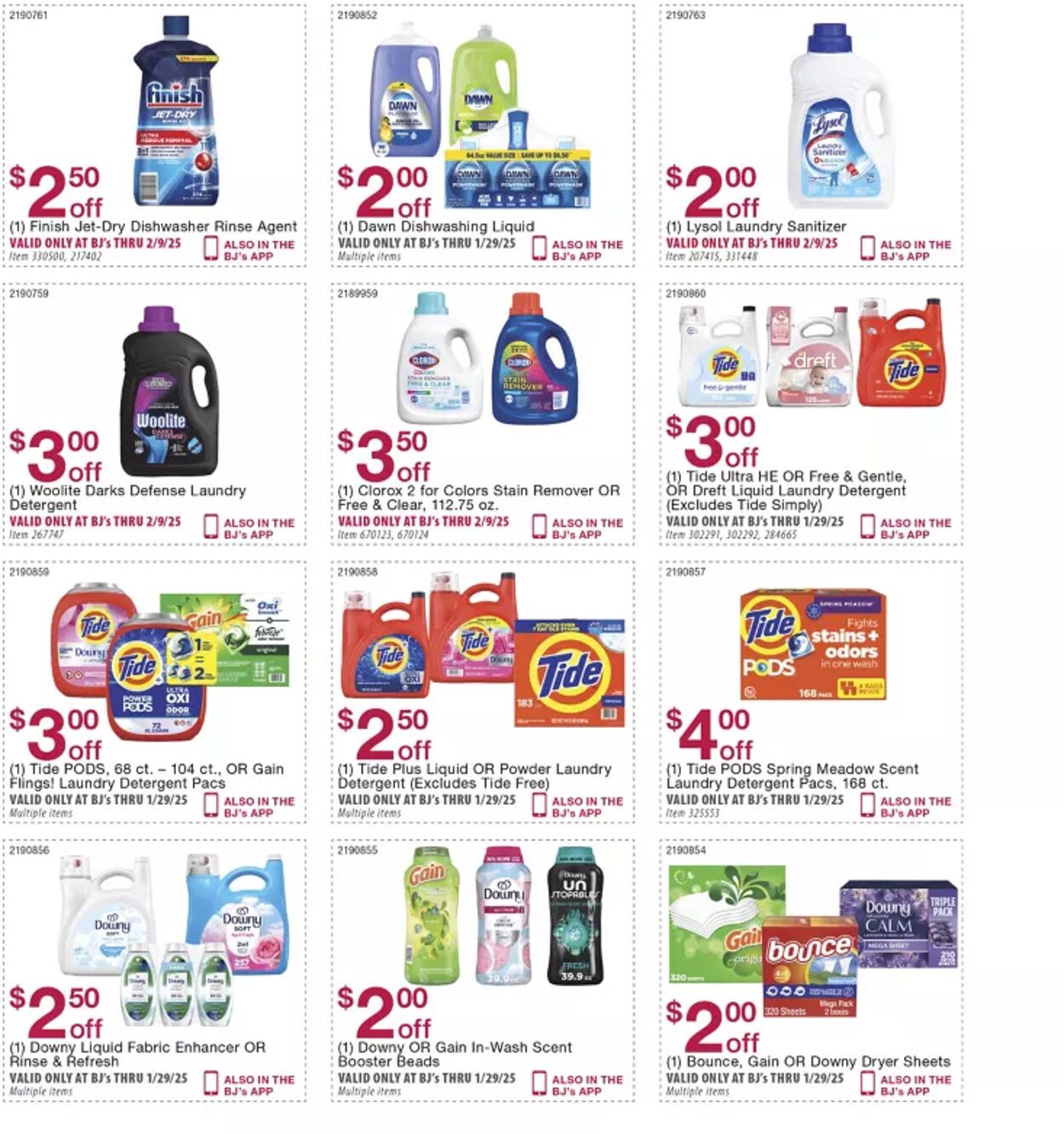 Weekly ad BJ's 01/08/2025 - 02/08/2025