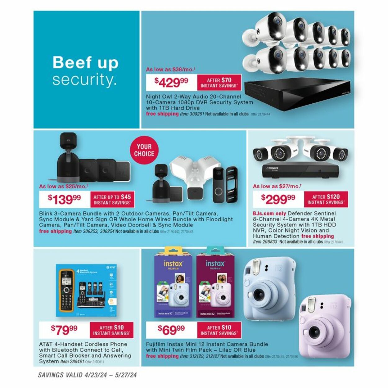Weekly ad BJ's 04/23/2024 - 05/27/2024