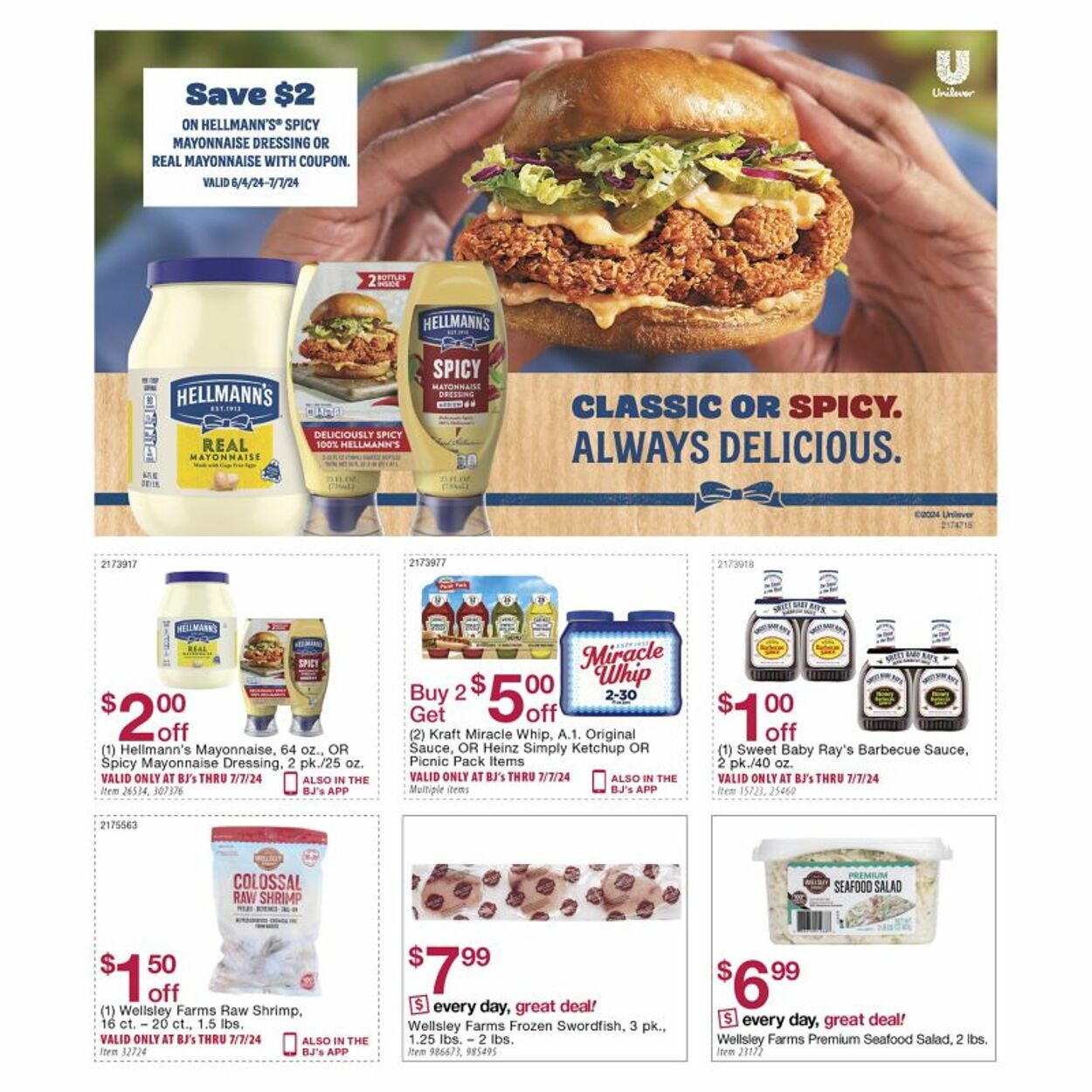 Weekly ad BJ's 06/04/2024 - 06/12/2024