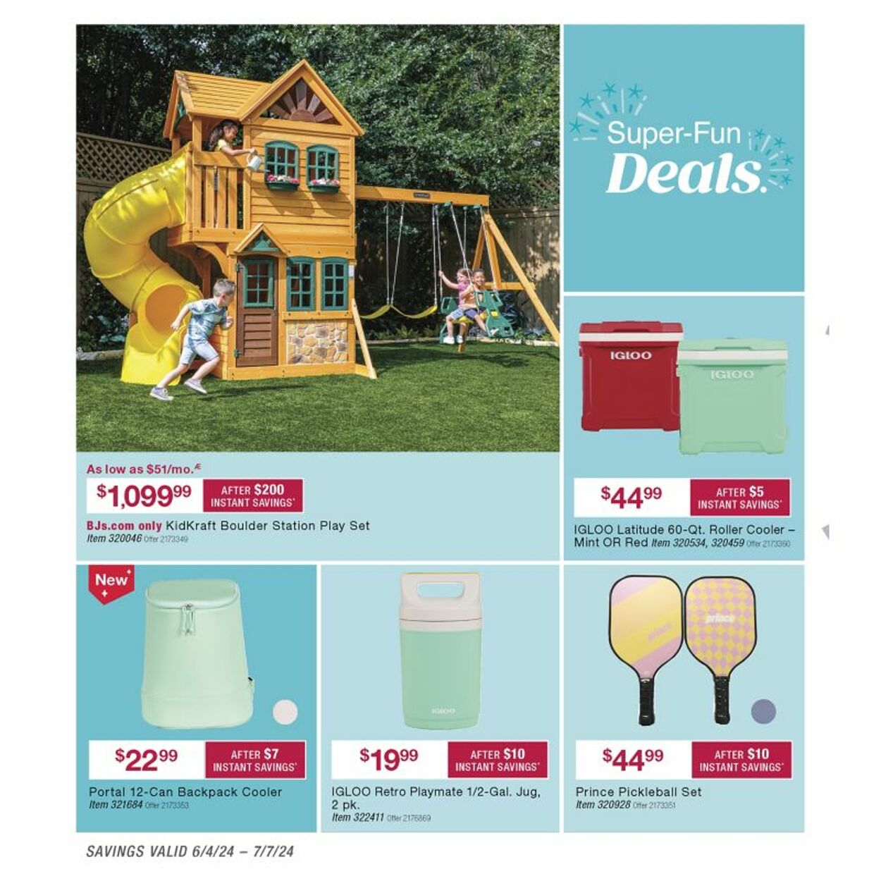 Weekly ad BJ's 06/04/2024 - 06/12/2024