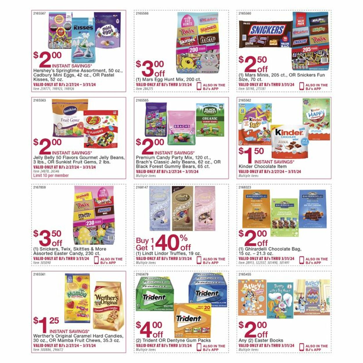 Weekly ad BJ's 03/01/2024 - 03/31/2024
