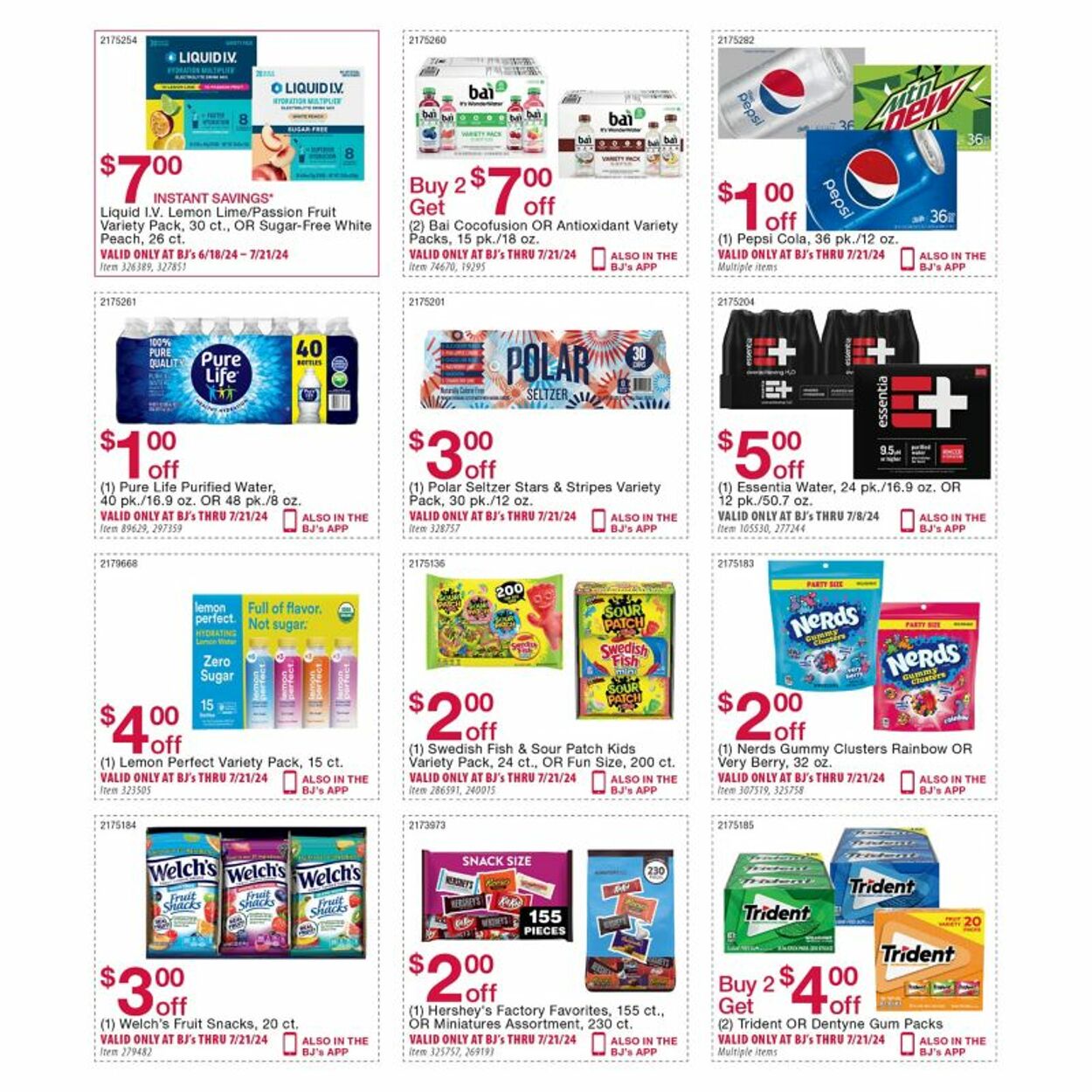 Weekly ad BJ's 06/18/2024 - 07/07/2024