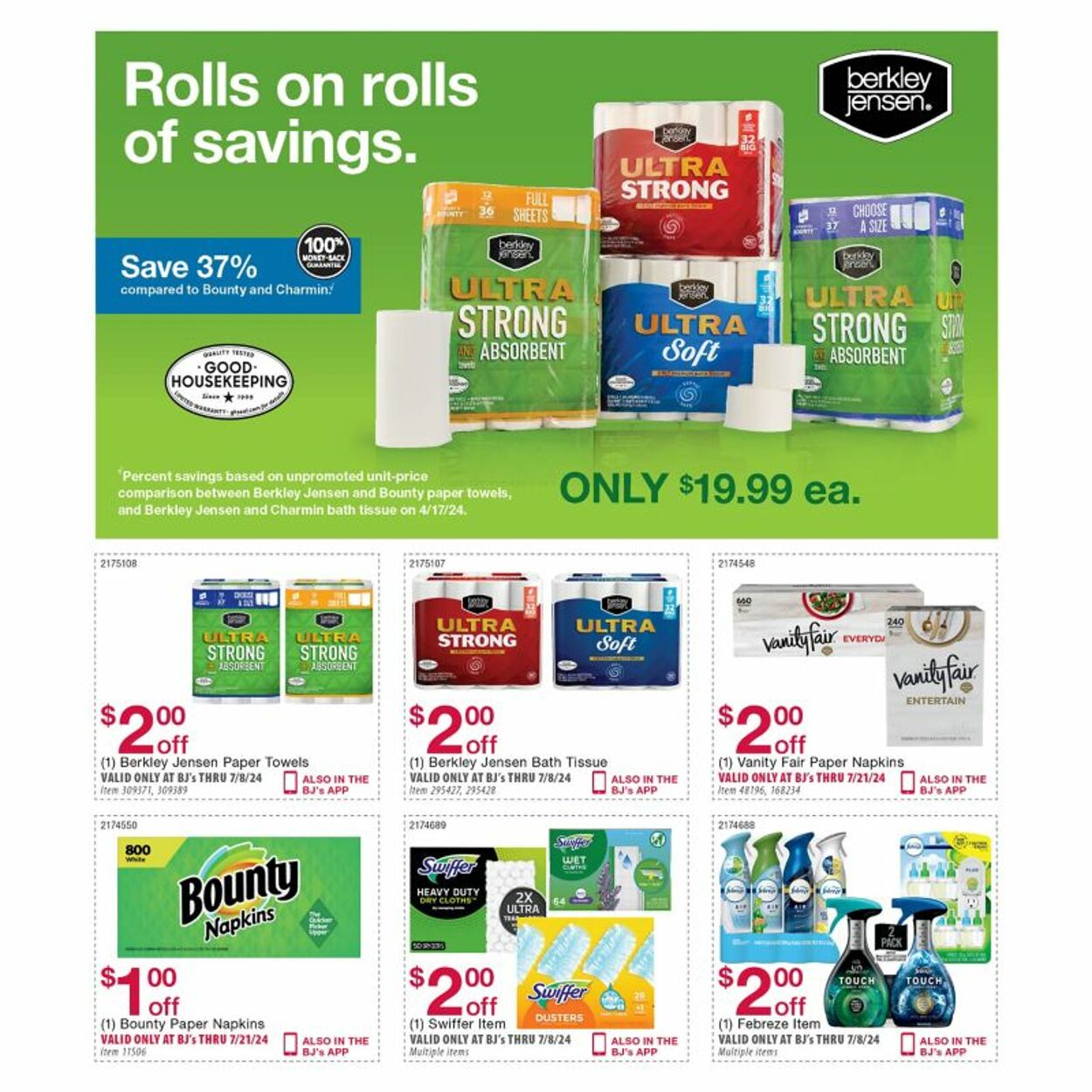 Weekly ad BJ's 06/18/2024 - 07/07/2024