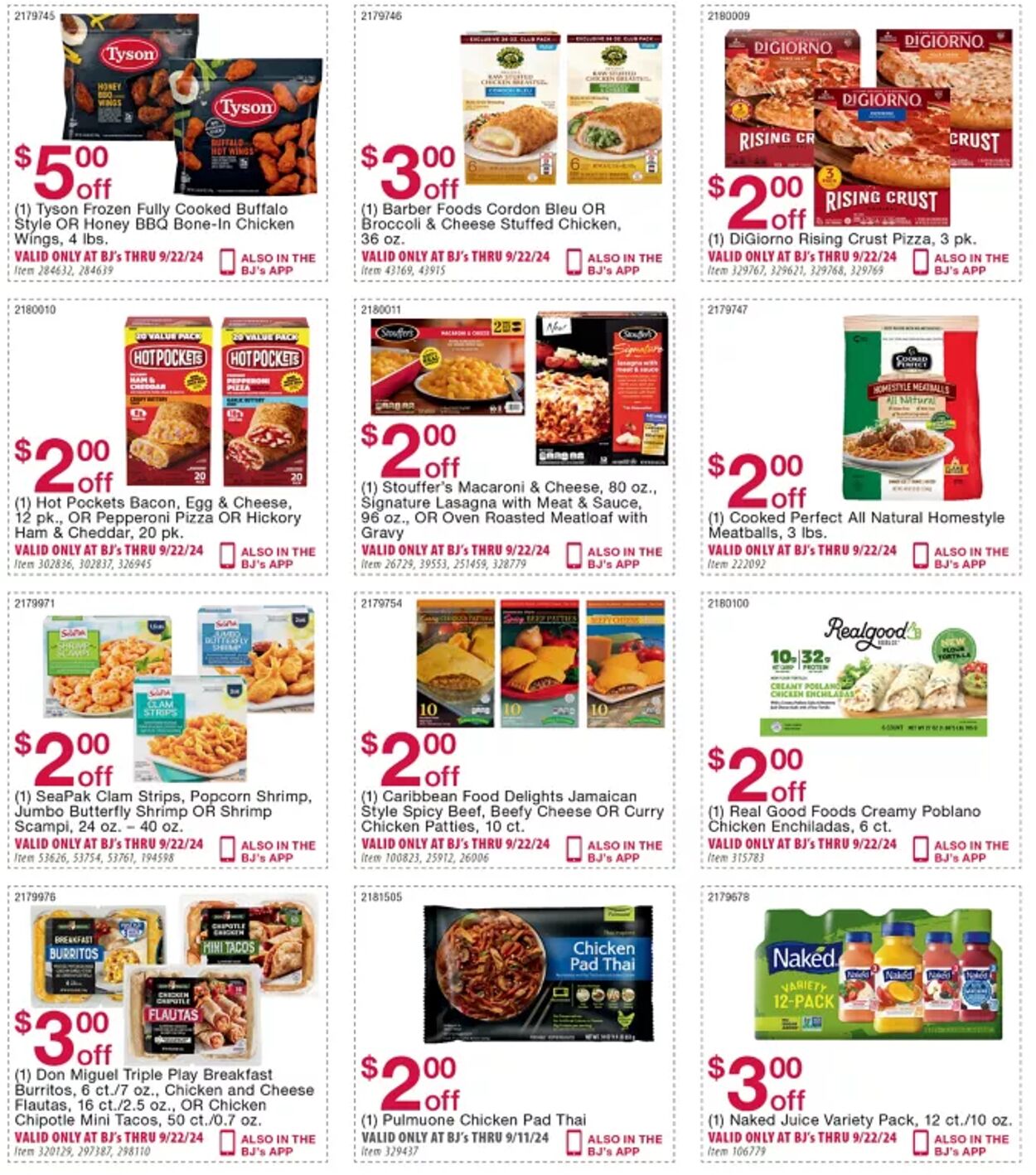 Weekly ad BJ's 08/20/2024 - 08/22/2024