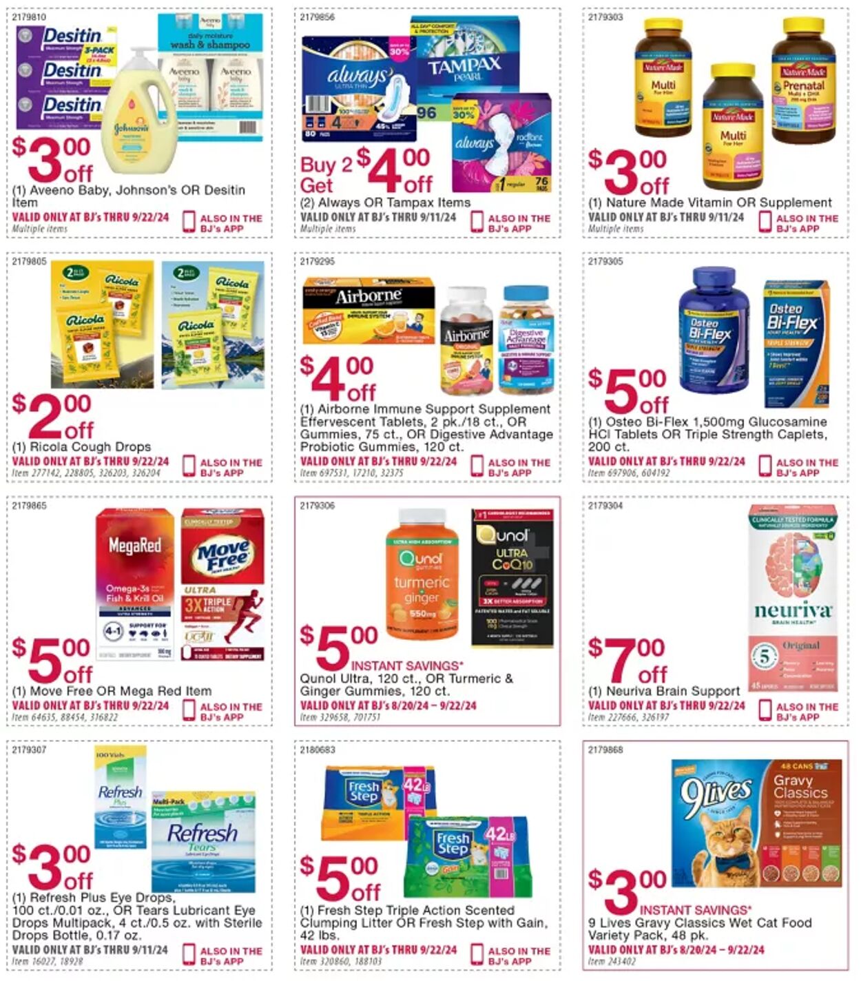 Weekly ad BJ's 08/20/2024 - 08/22/2024