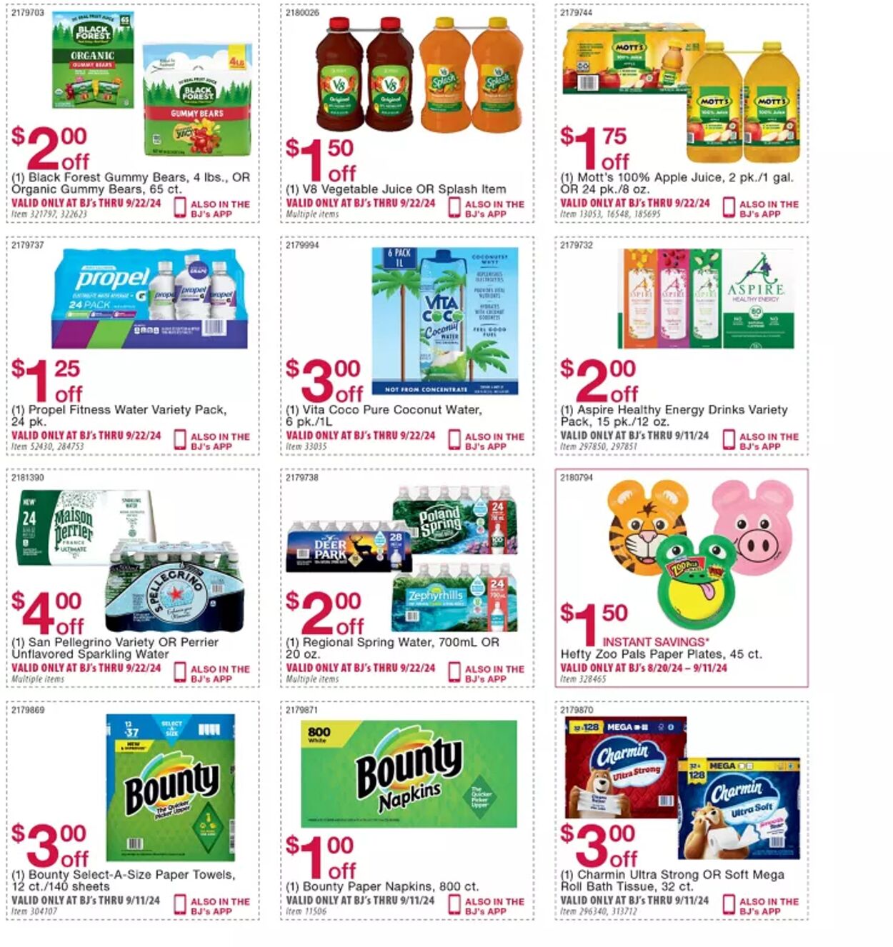 Weekly ad BJ's 08/20/2024 - 08/22/2024