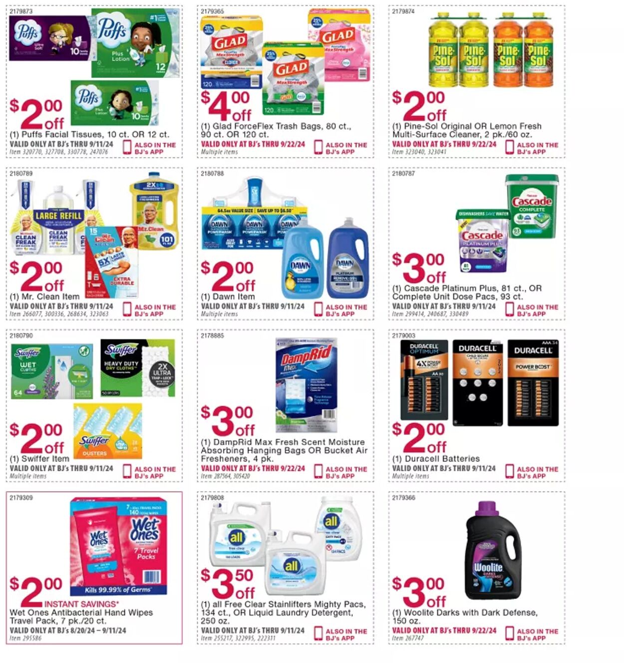 Weekly ad BJ's 08/20/2024 - 08/22/2024