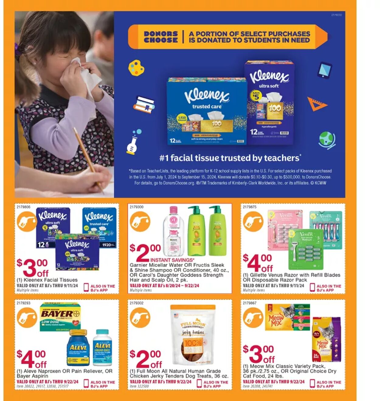 Weekly ad BJ's 08/20/2024 - 08/22/2024