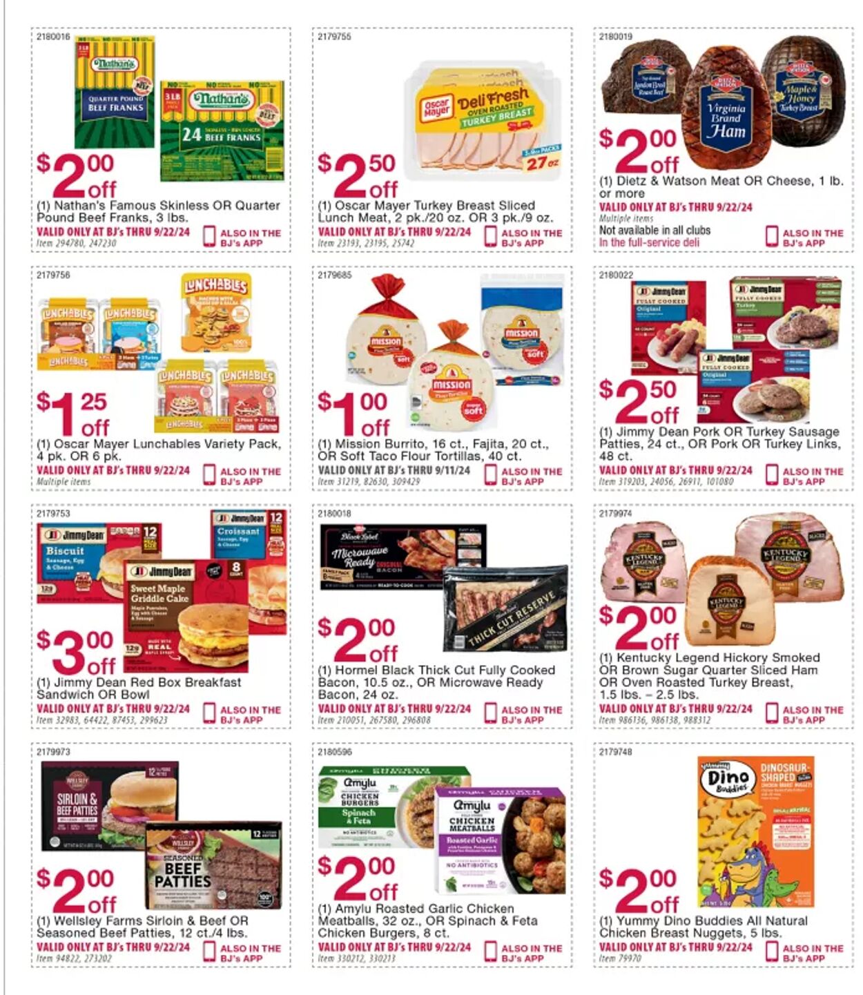 Weekly ad BJ's 08/20/2024 - 08/22/2024