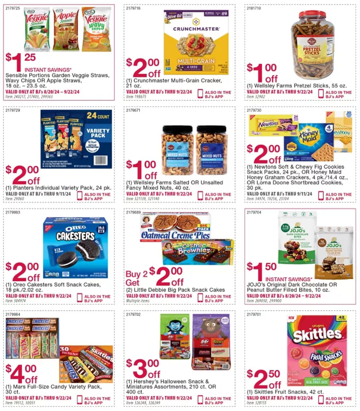 Weekly ad BJ's 08/20/2024 - 08/22/2024