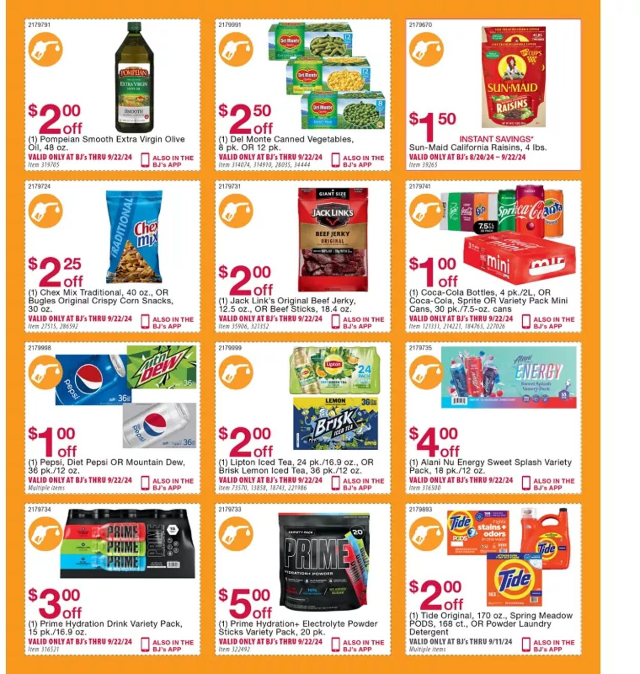 Weekly ad BJ's 08/20/2024 - 08/22/2024