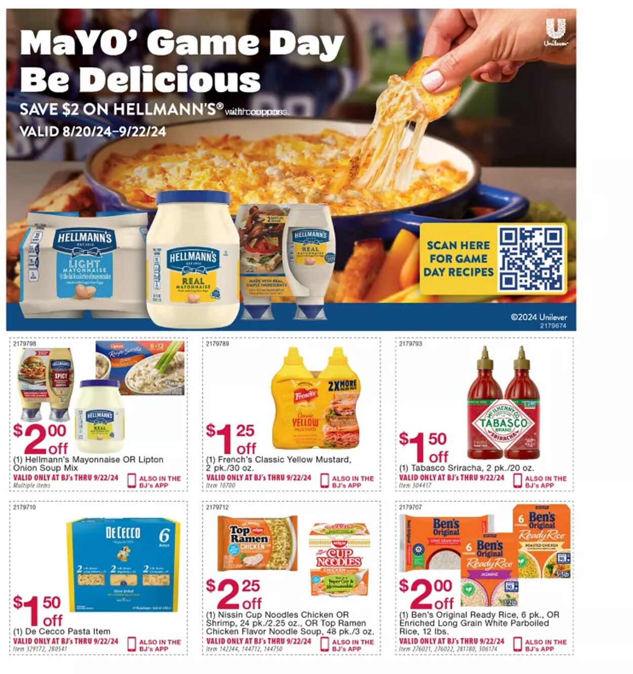 Weekly ad BJ's 08/20/2024 - 08/22/2024