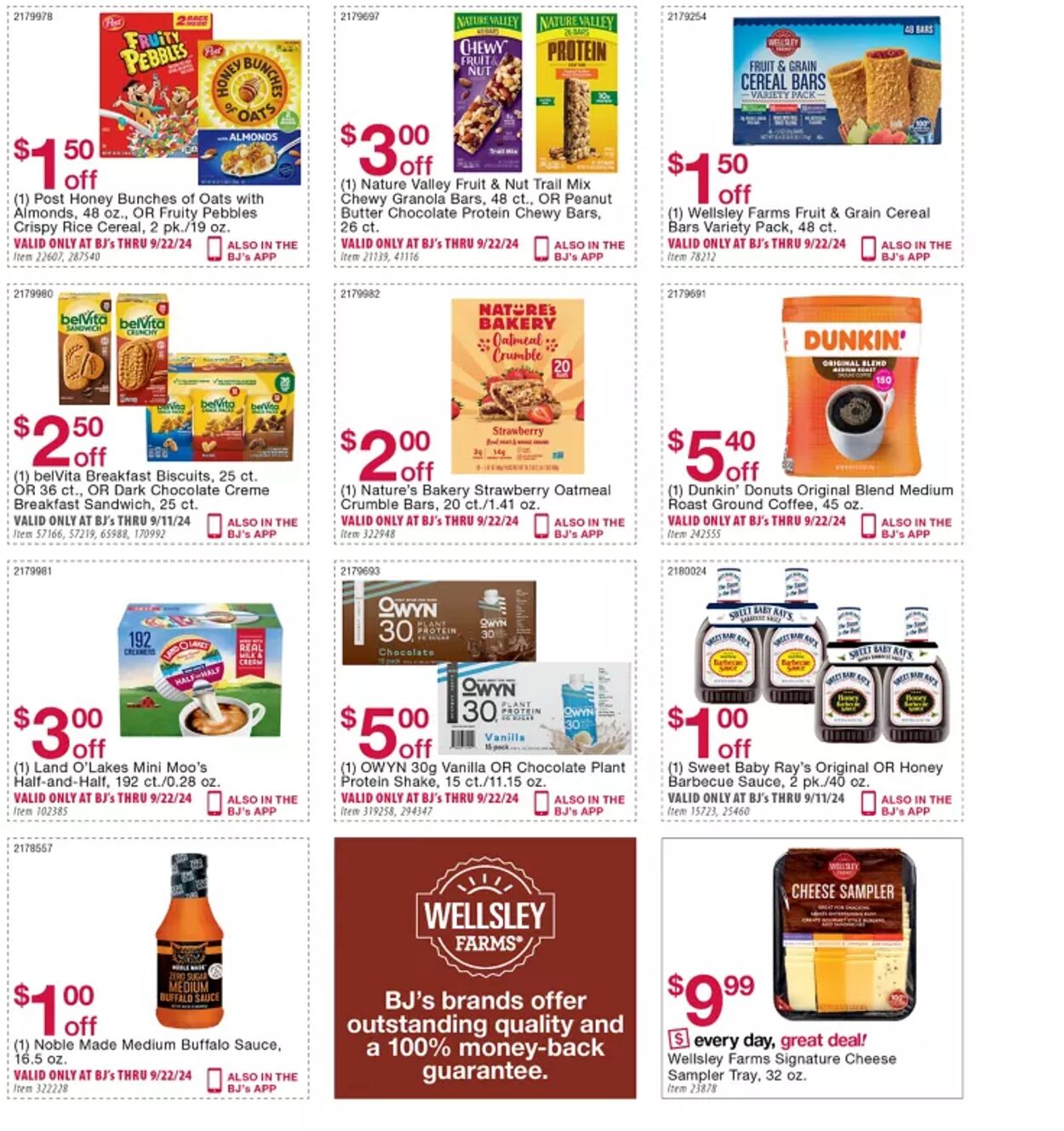 Weekly ad BJ's 08/20/2024 - 08/22/2024