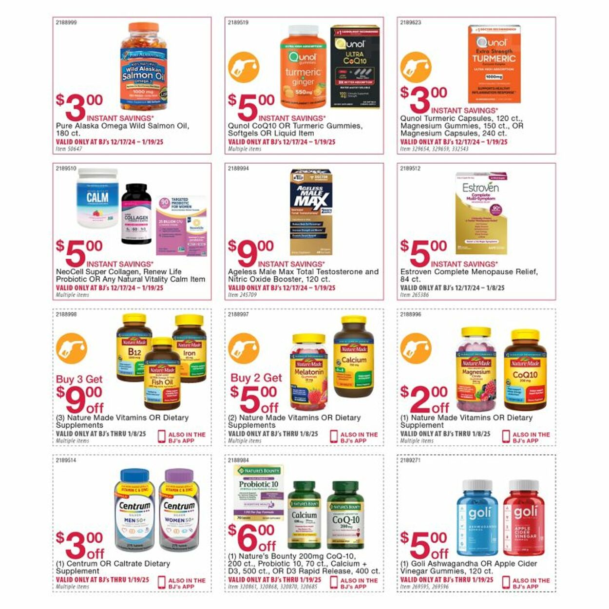 Weekly ad BJ's 12/18/2024 - 12/29/2024