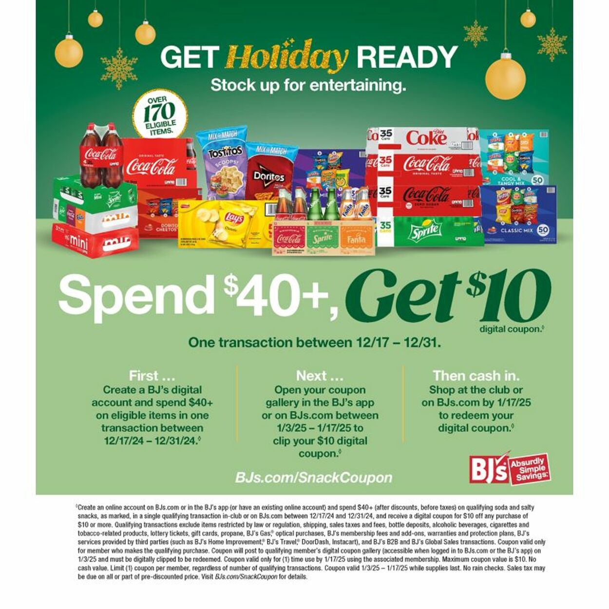 Weekly ad BJ's 12/18/2024 - 12/29/2024