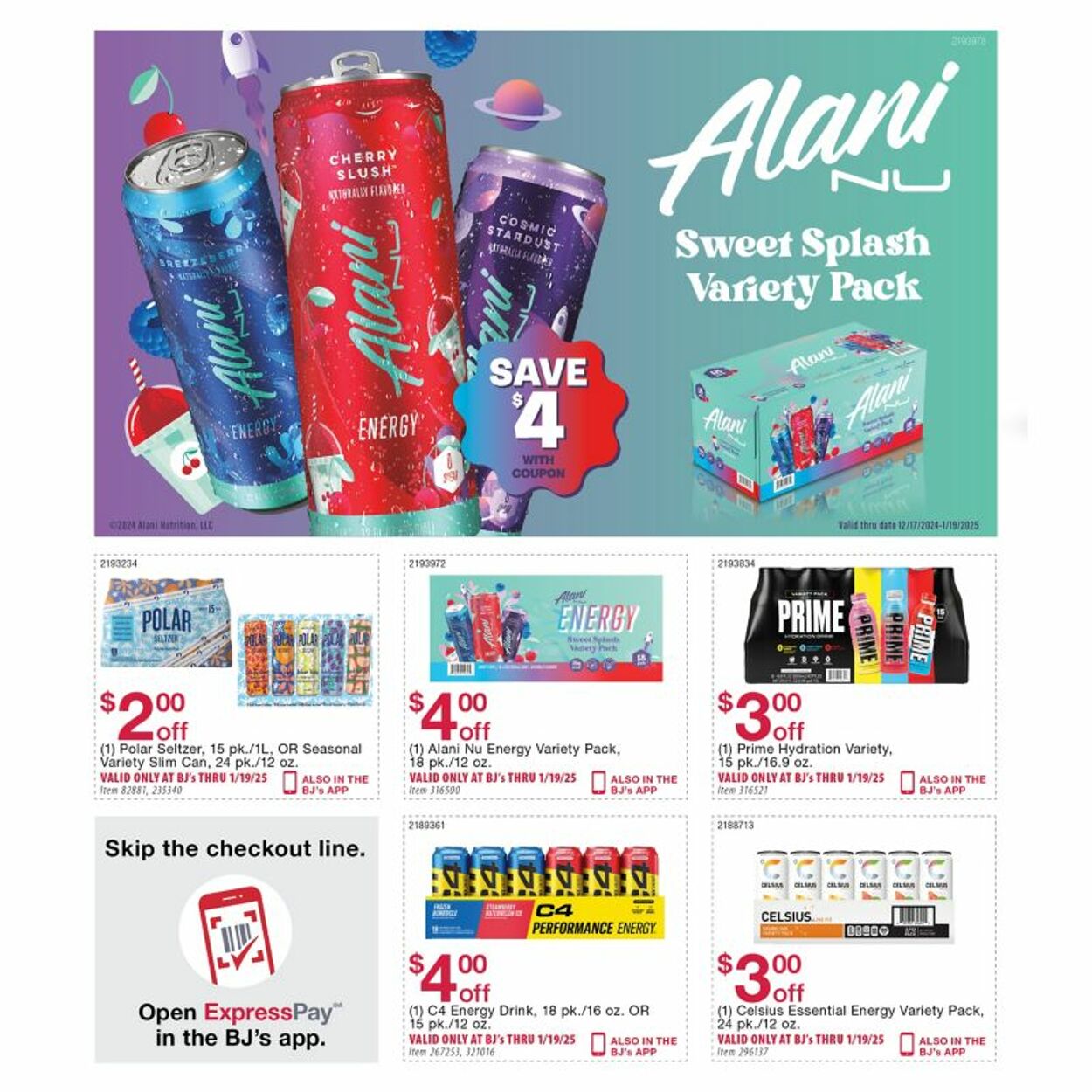 Weekly ad BJ's 12/18/2024 - 12/29/2024