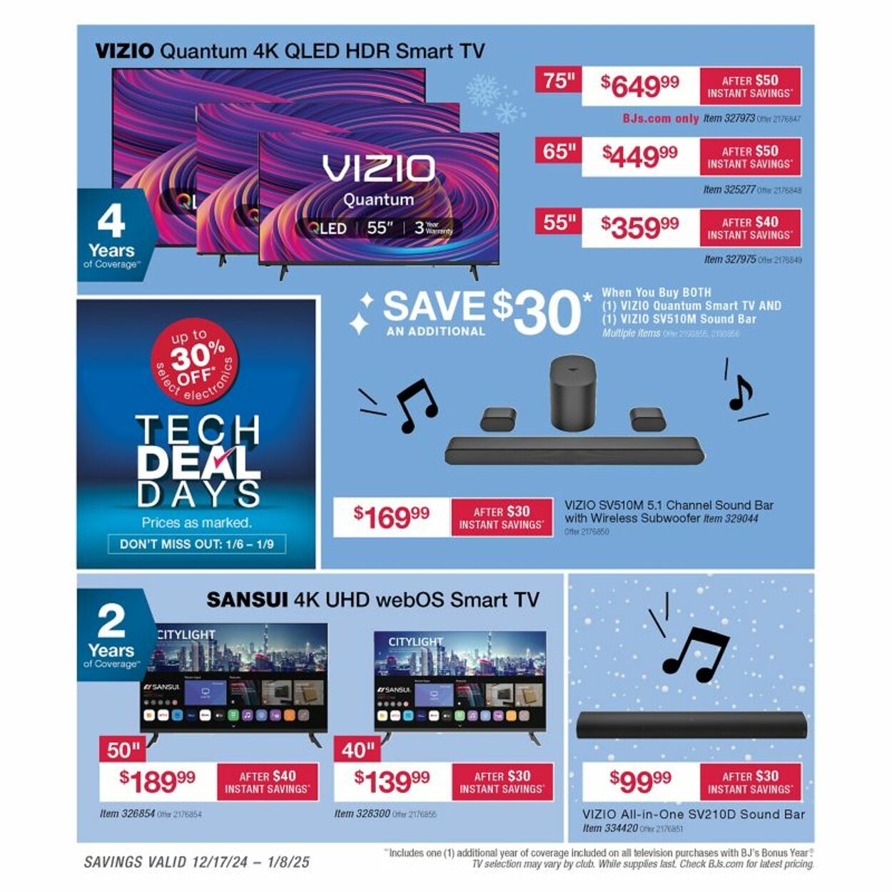 Weekly ad BJ's 12/18/2024 - 12/29/2024