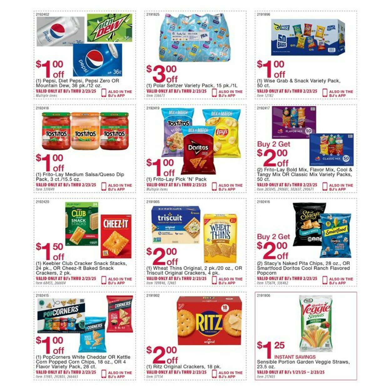 Weekly ad BJ's 01/23/2025 - 02/06/2025