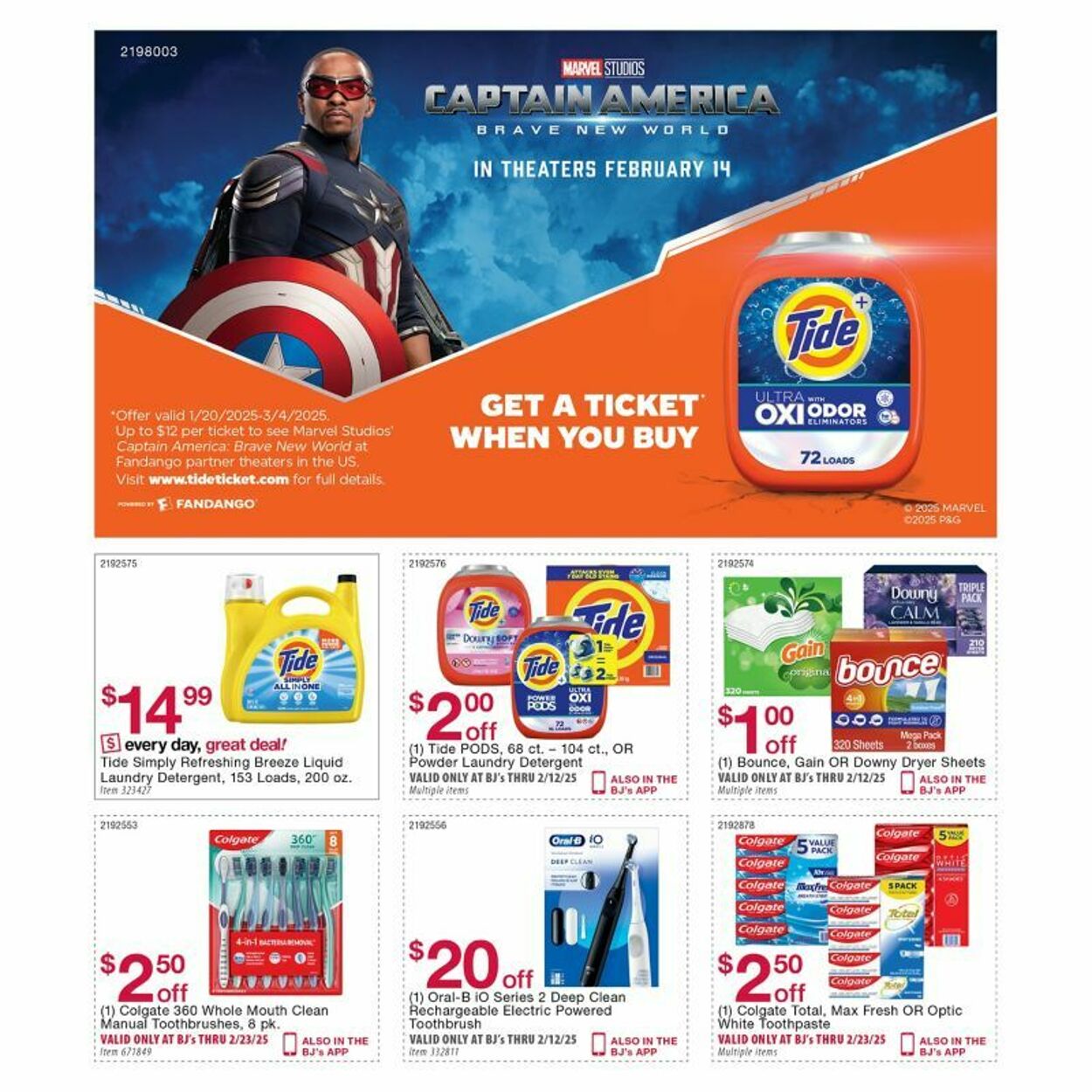 Weekly ad BJ's 01/23/2025 - 02/06/2025