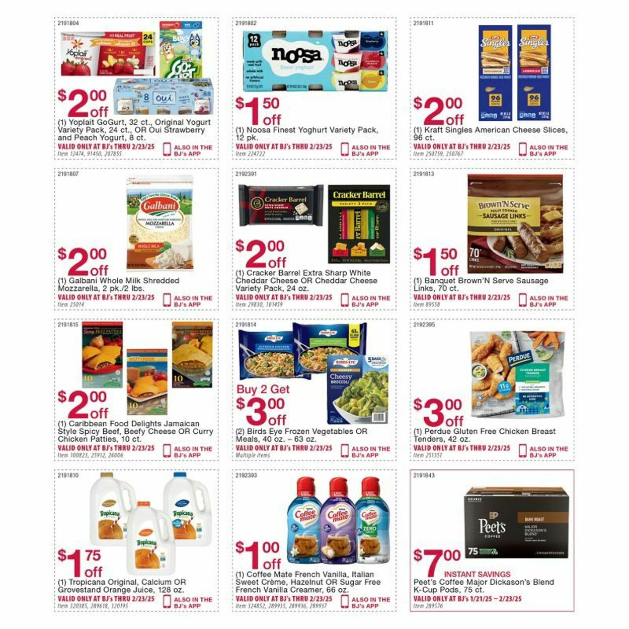 Weekly ad BJ's 01/23/2025 - 02/06/2025